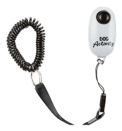 Clicker Mascotas Sonido Click Suave Adiestramiento Brazalete