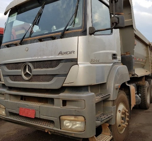 Mercedes-bens Axor 3344 K 6x4 Ano 2014 Caçamba Traçado