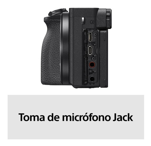 Camara Digital Mirrorless Sony Alpha A6600 4k Wifi/nfc Body Color Negro