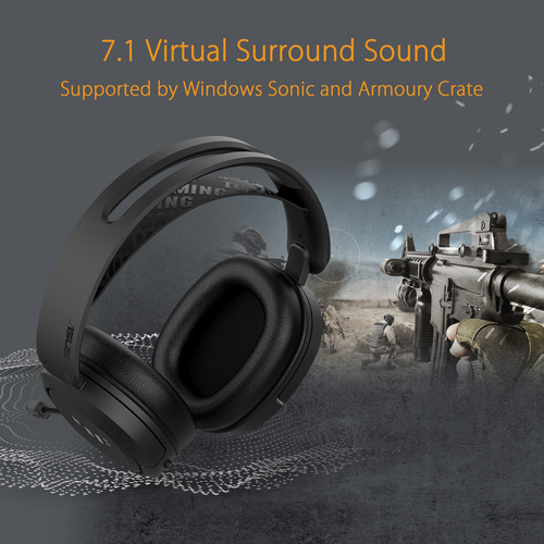Auriculares Inalámbricos Asus Tuf Gaming H1 | Sonido Envolve