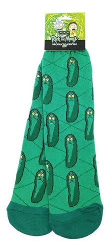 Medias Largas Rick And Morty Pickle Rick Mosaico Muy Lejano