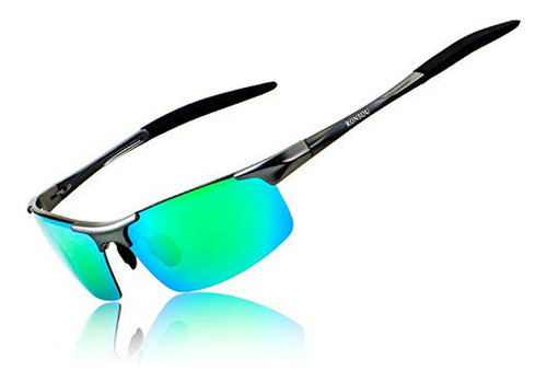 Ronsou Gafas De Sol Polarizadas Deportivas Al-mg Para Hombre