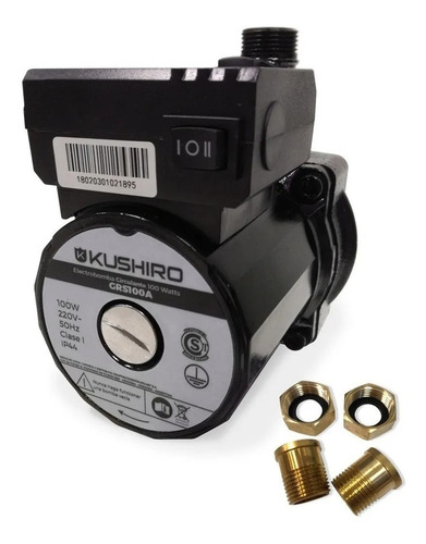 Imagen 1 de 7 de Bomba Presurizadora 1 A 2 Baños Calefon Termo Kushiro 100w