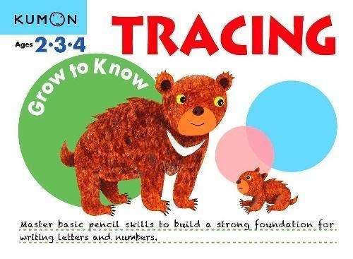 Grow To Know Tracing: Ages 2 3 4, De Publishing Kumon. Editorial Kumon Publishing North America, Inc, Tapa Blanda En Inglés