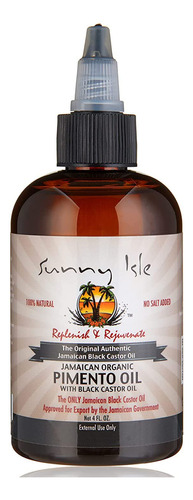 Sunny Isla Organico De Jamaica Pimento Con Aceite De Ricino