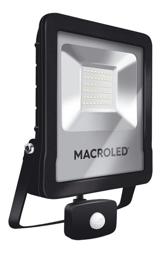 Reflector Led Pro 50w Sensor De Movimiento Ip65 Macroled 