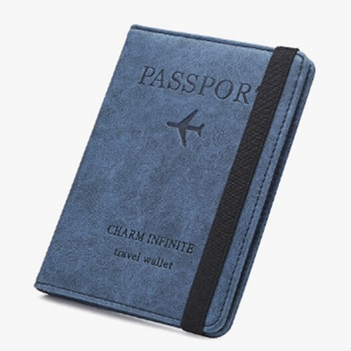 Funda Protectora Para Pasaporte, Tarjetas Y Pasaje Aéreo