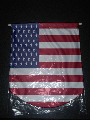Banderin De Paño 36cm Bandera Estados Unidos