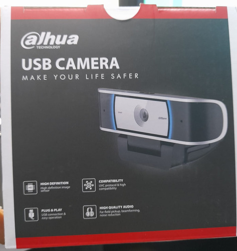 Camara Dahua Usb 5mp Dh-uz5+ 1920 X 1080 Pixeles, Usb, Negro Negro/plata