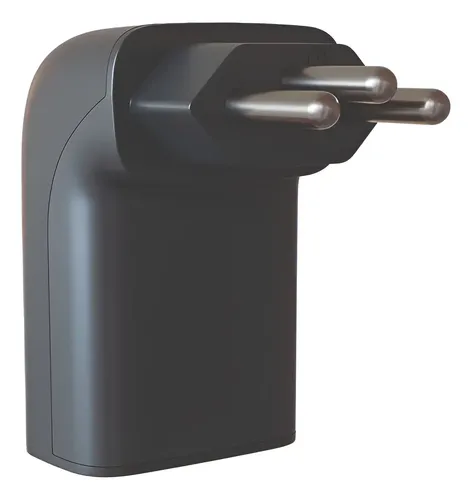 Protetor de Surto Clamper 3 Pinos 10A Tecnologia LCF Preto