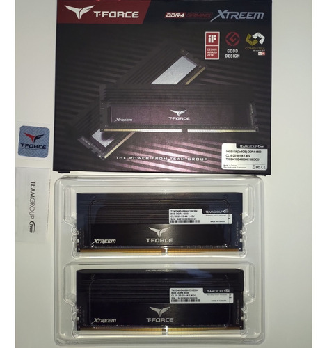 Ddr4 Teamgroup Xtreem 16gb 2x8 4500mhz B-die (Usado)