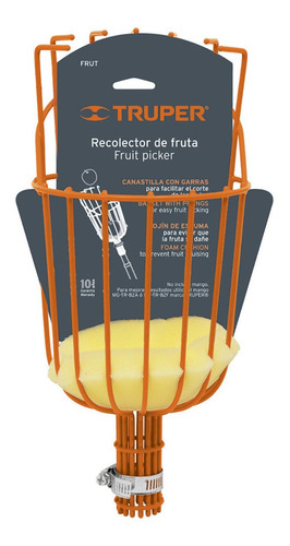 Canastillo Recolector De Fruta 150 Mm Sin Mango Truper Frut