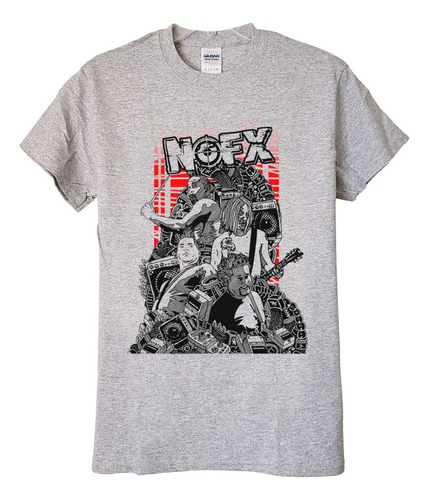 Polera Nofx Band Comic Punk Abominatron