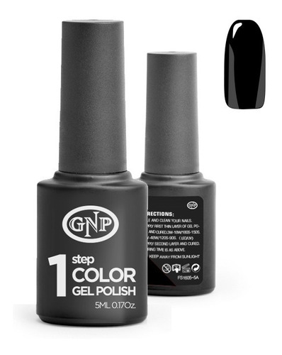 Esmalte Para Uñas En Gel De 1 Paso #28 Negro Nice