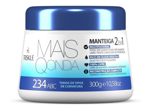 Manteiga 2 Em 1 Mais Q Onda Triskle 300g 