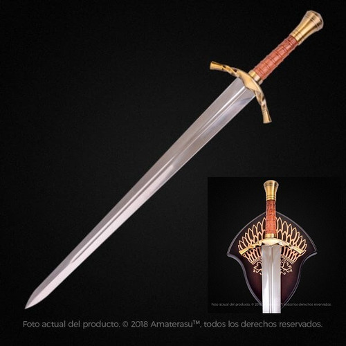 Imagen 1 de 10 de Espada Señor De Los Anillos Boromir Con Soporte Para Pared