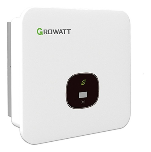 Inversor de corrente Growatt MIN8000TL-X com voltagem mínima de saída 220V e 60V de entrada
