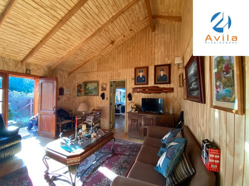 Pucón Terreno 553 M2 C/ Casa 88m2 Sector Quelhue Cod.vtin067