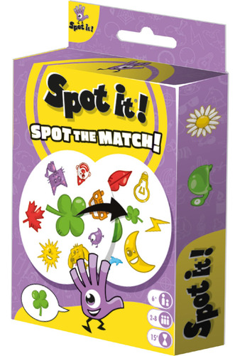 Observation Game Zygomatic Spot It! Pocket 6+ Ages