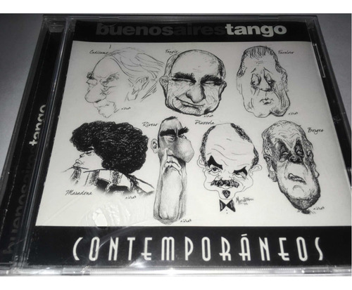 Buenos Aires Tango Contemporáneos Cd Nuevo Cerrado