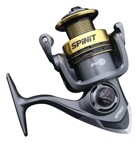 Reel Spinit Rx 1000 Pesca Spinning 3 Rulemanes Color Golden Grey Lado De La Manija Derecho/izquierdo
