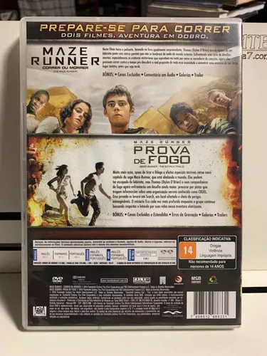 Dvd Maze Runner Correr Ou Morrer, Filme e Série Fox-Filmes Usado 70896606