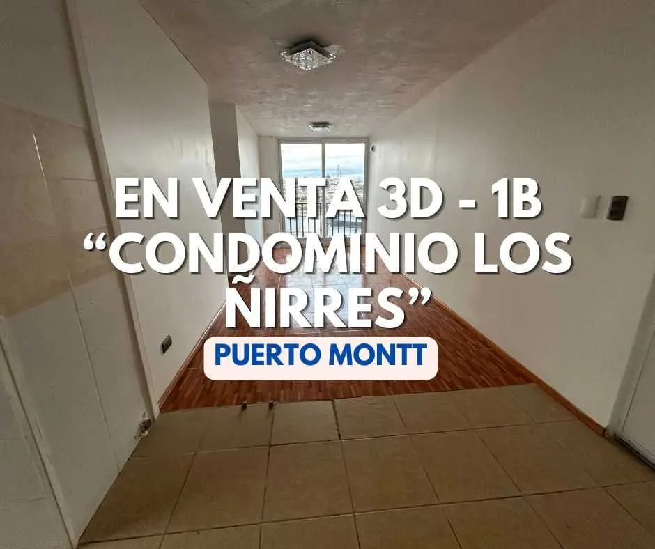 Departamento 3 Habitaciones Puerto Montt (94562)