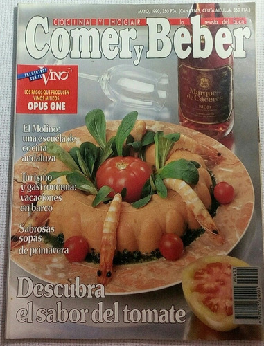 Revista Comer Y Beber Mayo De 1990