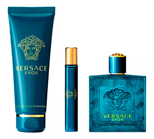 Versace Eros Men Edp 100ml + 10ml + Sg 150ml