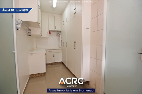 Acrc Imóveis - Apartamento Semi Mobiliado De Alto Padrão Para Venda No Bairro Ponta Aguda - Ap03195 - 34786997