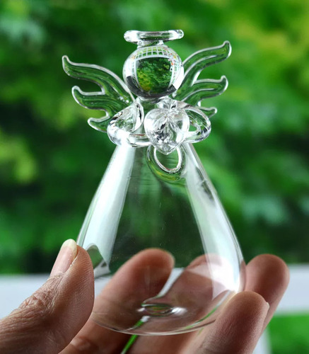 Garrafa De Recipiente De Vidro Angel De 6 Unidades Para Uso