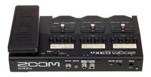 Imagen 5 de 8 de Pedalera Para Guitarra Eléctrica Zoom G3xn Con Pedal De Exp
