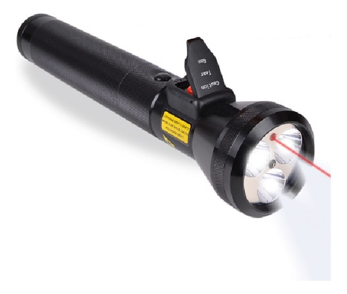Linterna Cobra 3-led 32cm C/ Flashlight Y Bateria Recargable
