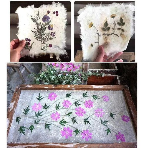 - 3 Piezas For Hacer Un Marco De Papel Reciclado
