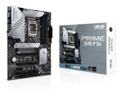 Mother Gamer Asus Prime Z690-p Wifi D4 Rgb Intel Gen 12