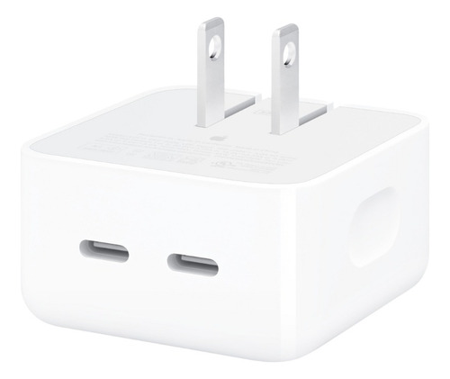 Cargador 35 W Apple Doble Puerto Usb-c Para Mac iPhone iPad!