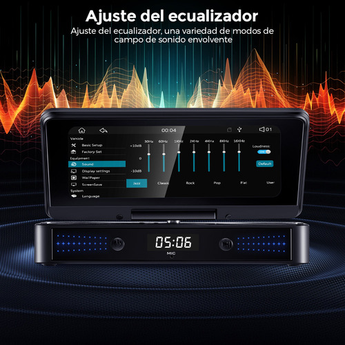 Estéreo 1din Hd Táctil Bluetooth Mirrorlink De 7 Pulgadas Con Cámara