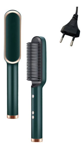 Escova Alisadora 3 Em 1 Seca Alisa E Modela Premium Bivolt