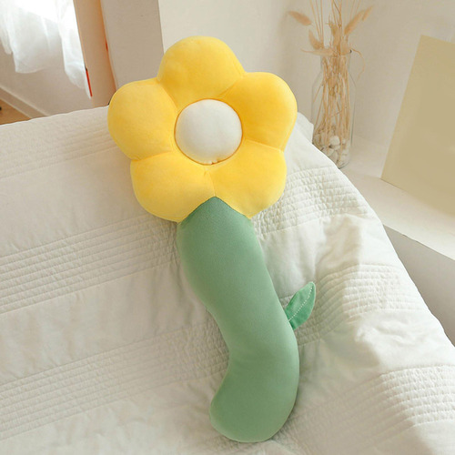 Cojín De Cabecera Estatuilla Cojines De 70cm Amarillo