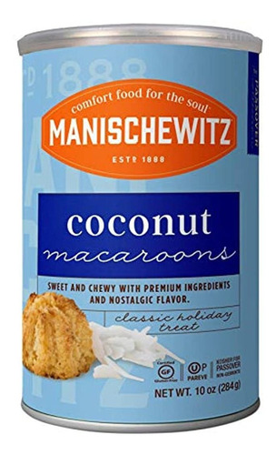 Manischewitz Macaroons 10 Once, Kosher For Passover