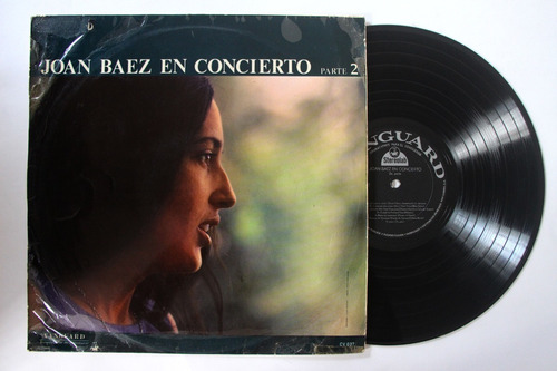 Gusanobass Lp Joan Baez En Concierto Parte 2 Vinyl 