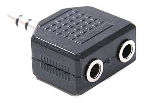 Adaptador Mini Plug 3.5 Stereo A 2 Hembra 3.5mm Stereo 1x2
