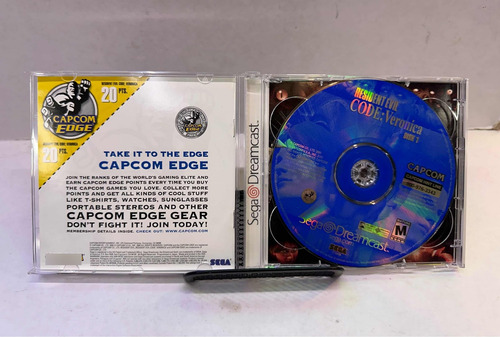Resident Evil Code: Veronica | Dreamcast Original Completo (Reacondicionado)