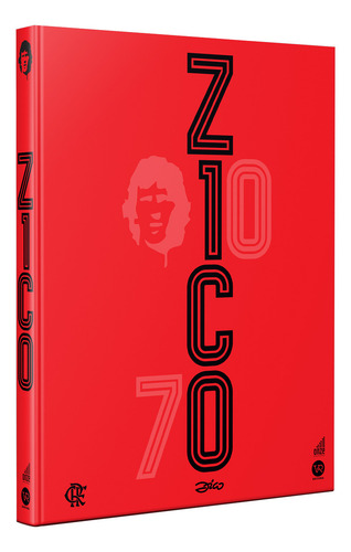 Livro Zico 70, De Mauricio Neves De Jesus (), Mauro Beting (). Editorial V&r, Tapa Dura En Português, 2024
