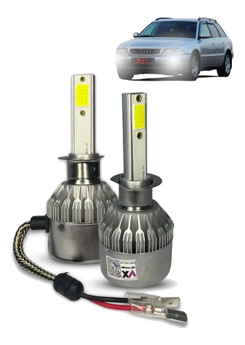 Kit Super Led C6 12v A4 96 Á 98 Farol Alto Baixo Milha