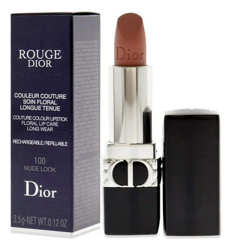 Rouge Dior Labial 100 Nude Look Matte