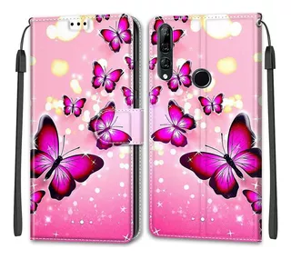 Para Huawei P10 Lite, Capa Carteira Para Huawei P10 Lite, Sh