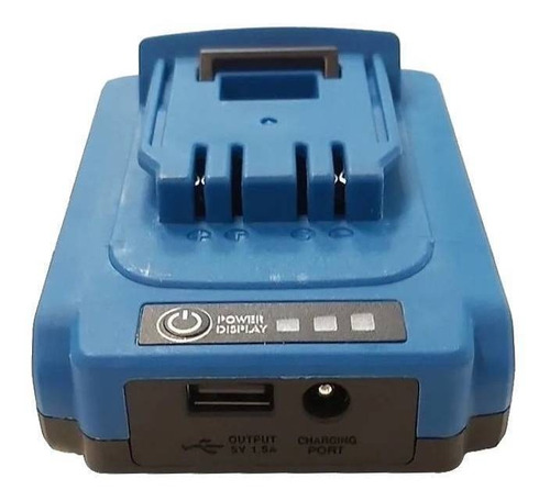 Imagen 4 de 4 de Taladro percutor atornillador inalámbrico de 10mm Logus TIL-18V-PR 18V + accesorios con maletín de transporte 220V
