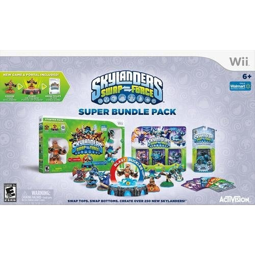 Skylanders Swap Force Paquete Super Bundle Para Nintendo Wii