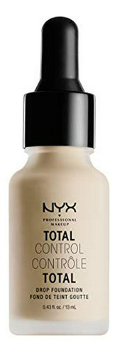 Base Líquida Total Control Nyx - Vainilla, Beige Con Tonos M